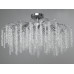 Стельова, стильна, дизайнерська кришталева люстра "Гліцинія" на 9 ламп, хром Diasha A605-800CH Стельова, стильна, дизайнерська кришталева люстра "Гліцинія" на 9 ламп, хром Diasha A605-800CH