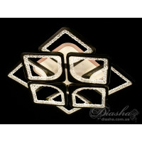 Люстра светодиодная с пультом 130W Diasha MX2557/4+4LED3colordimmer