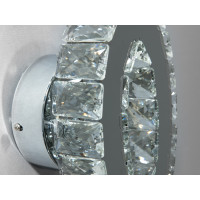 Хрустальное бра led 6W, хром Diasha 9604HR