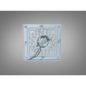 LED стельова люстра біла 45 Вт  Diasha DB-8501C/280x280RGB