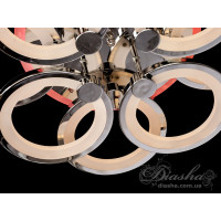Люстры светодиодные Diasha 8022/4+4HR LED 3color dimmer 