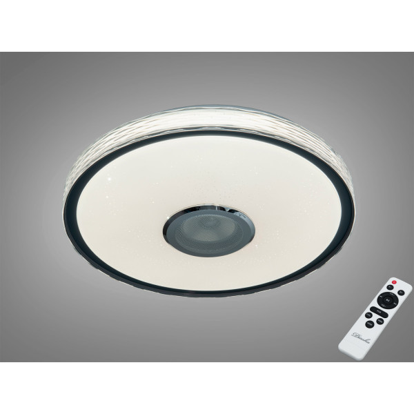 Люстра стельова смарт Diasha біла 70 Вт RGB BT Diasha DB-8302/400RGB+MP3+TUYA