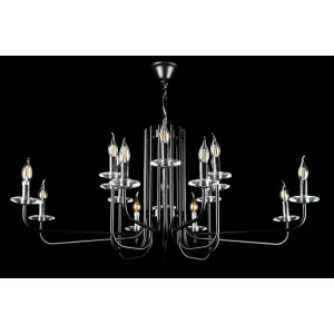 Люстра свеча L60033/16 (CR+BK) Splendid-Ray
230122