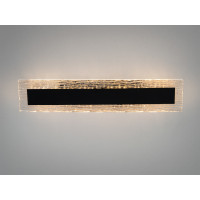 Настінний LED бра планка бронза 20 Вт мінімалізм Diasha 8115-C/400BK