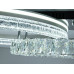 Стельова LED люстра два кільця 120 Вт хром Diasha A8811/600+400B