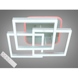Світлодіодна люстра смарт світильник з пультом dimmer, 100W, білий Diasha MX11058/3SWHLED3colordimmer