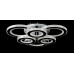Светодиодная люстра LT8008/3+3 LED (CH) Splendid-Ray
302054