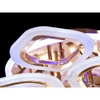 Cветодиодная люстра Diasha AS8073/4+4G LED 3color dimmer 