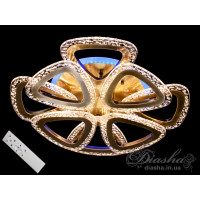 Cветодиодная люстра Diasha QX2524/4+4S BR LED 3color dimmer 