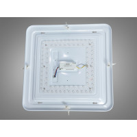 Стельова LED люстра Diasha Smart біла сіра 85Вт Diasha 6650/500GR