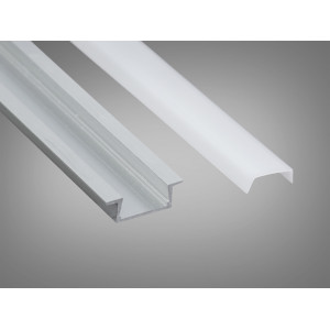 Профіль для LED стрічки, накладний Diasha PL-618-2M