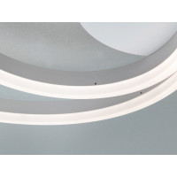 LED люстра 11 квадратів білий чорний 65Вт пульт Diasha 2538WHdimmer