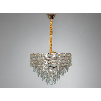 Люстра кришталева Diasha Classic золото 9 ламп Diasha 2036/500SGD