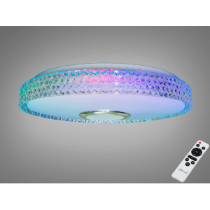 Люстра стельова смарт Diasha біла 70 Вт RGB BT Diasha DB-8304/400RGB+MP3+TUYA