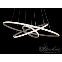 Люстра светодиодная декоративная кольца  Diasha MD9079-3AWH-600+400+200 dimmer 