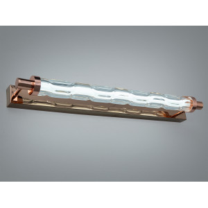 Бра Diasha Loft золото LED 14W хвилясте скло Diasha 9626/L