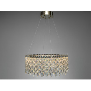 Світлодіодна люстра Diasha золото 83 Вт до 15 м² Diasha 582/600G