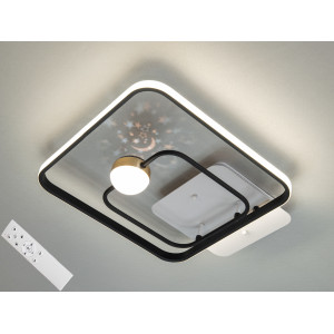 Світлодіодна люстра Diasha MX2989-2BWH+BK