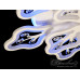 Cветодиодная люстра Diasha 8149/6+3WH LED 3color dimmer