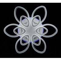 Люстра в зал или спальню светодиодная современная Splendid-Ray 2850186/6+6A LED (WHITE) 