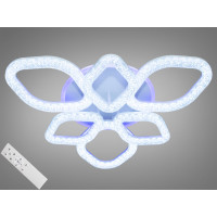 Люстра лед в спальню с пультом Diasha MX2773/3+3LED3colordimmer