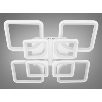 Люстры светодиодные Diasha 8060/4+4WH dimmer-2.4G  
