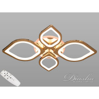 Светодиодная люстра Diasha 8073/2+2G LED 3color dimmer