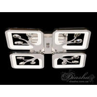 Cветодиодная люстра потолочная с пультом Diasha S8157/4HR LED 3color dimmer