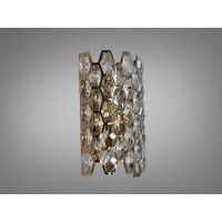 Настінний світильник Diasha з кристалами, золото, модель 9136B420GD Diasha 9136-B260GD