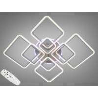 Сучасна світлодіодна люстра на пульті з диммером, 235 Вт, сірий Diasha A8160/8GRLED3colordimmer Сучасна світлодіодна люстра на пульті з диммером, 235 Вт, сірий Diasha A8160/8GRLED3colordimmer