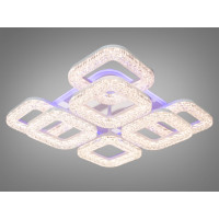 Люстра в зал потолочная светодиодная 95W Diasha MX2771/4+4SWHLED3colordimmer