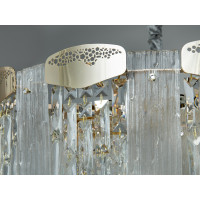 Хрустальная люстра 19 ламп Diasha 9156-800G