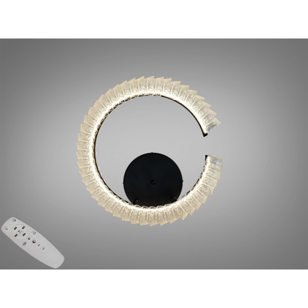 Стельова LED люстра півкільце шампань 50 Вт Diasha 2509/500CG Стельова LED люстра півкільце шампань 50 Вт Diasha 2509/500CG