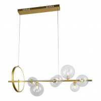 Люстра лофт молекула лед Levistella 918LP267-7 GD+CL Люстра лофт молекула лед Levistella 918LP267-7 GD+CL