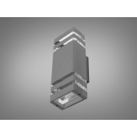 Уличный фонарь лед бра Diasha DF-2128 серый